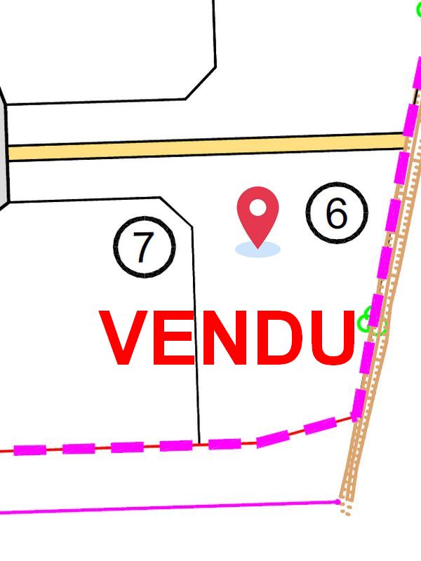 Terrain à vendre 567 m2 à JASSERON "Les Rutis"