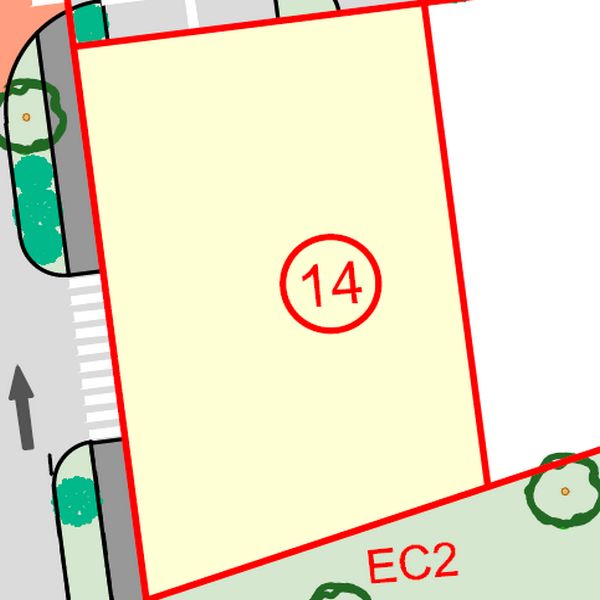 Terrain à vendre 636 m2 à Attignat "Le champ 1"