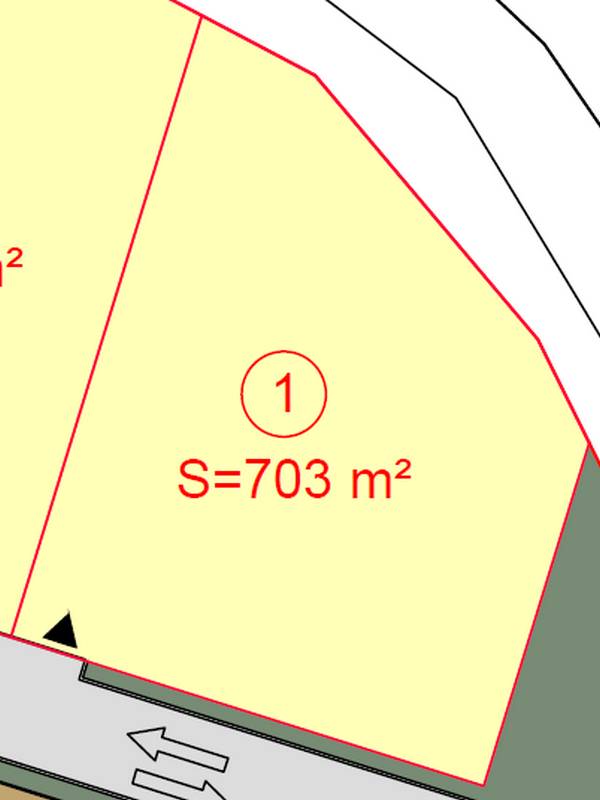 Terrain à vendre 703 m2 à Marboz "Sous le Château"