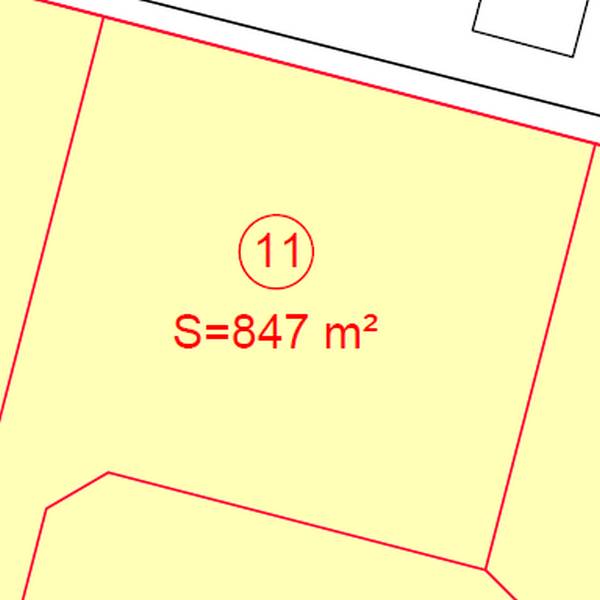 Terrain à vendre 847 m2 à Marboz "Sous le Château"