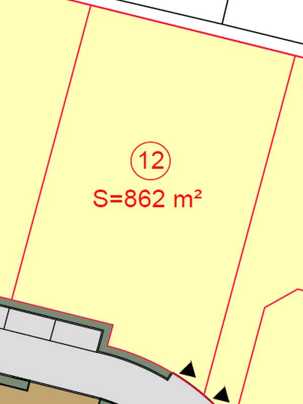 Terrain à vendre 862 m2 à Marboz "Sous le Château"