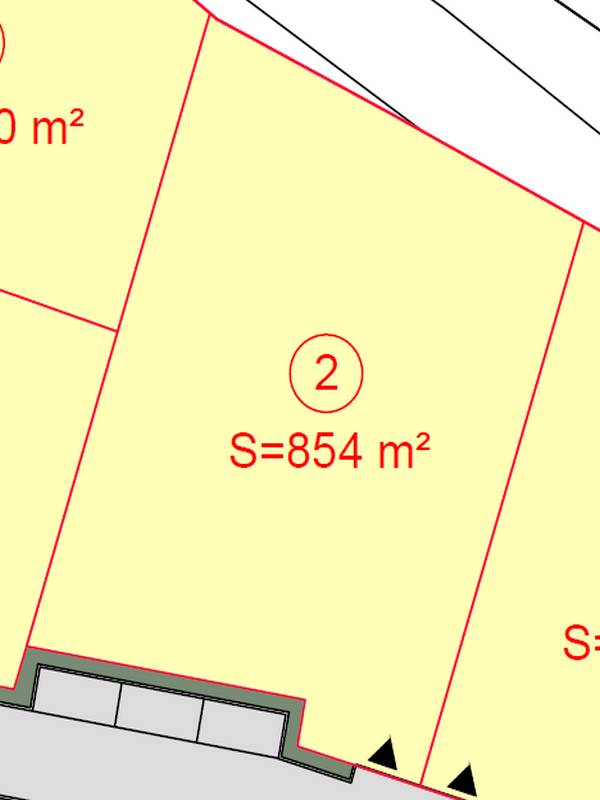 Terrain à vendre 854 m2 à Marboz "Sous le Château"