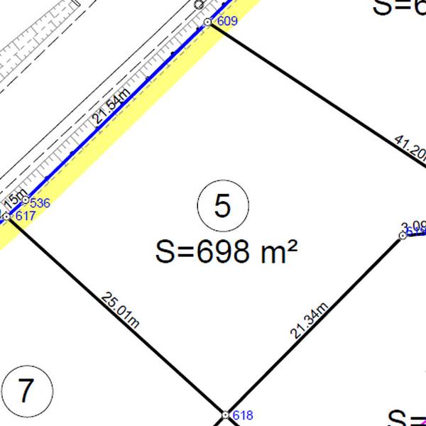 Terrain à vendre 698 m2 à Marboz "Sous le Château"