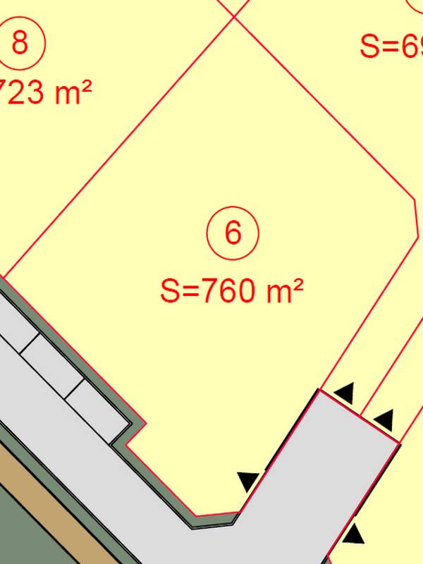 Terrain à vendre 760 m2 à Marboz "Sous le Château"