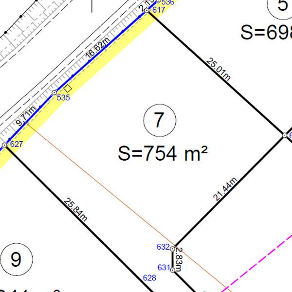 Terrain à vendre 754 m2 à Marboz "Sous le Château"