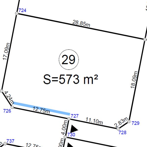 Terrain à vendre 573 m2 à Marboz "Sous le Château"